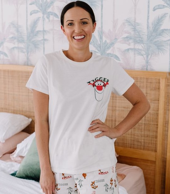 Womens Disney Tigger Matching PJ Set