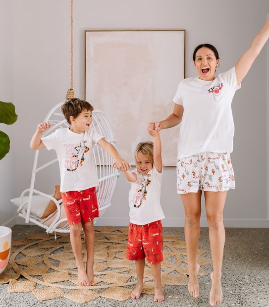Womens Disney Tigger Matching PJ Set