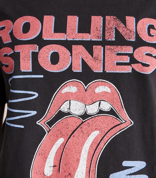 The Rolling Stones Crew Neck Boxy TShirt Target Australia