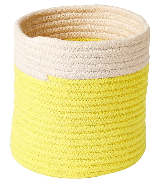 Two-Tone Coir Rope Baskets - Set of 2 | Target Australia