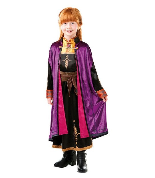 Disney Frozen 2 Anna Costume - Sizes 6-8