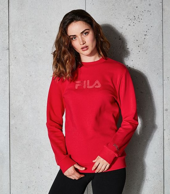 Fila Corette Crew Jumper - Red