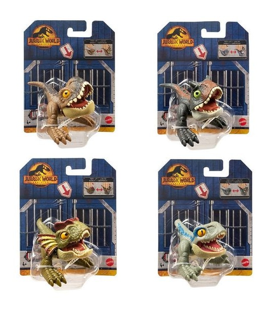 Jurassic World Wild Pop Ups Dinosaur Figures - Assorted*