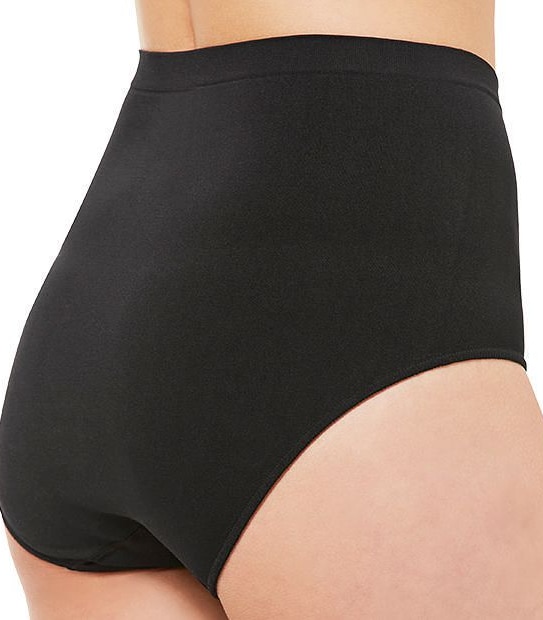 2 Pack Seamfree Full Briefs - Black