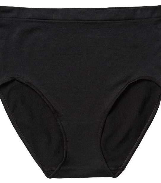 2 Pack Seamfree Full Briefs - Black