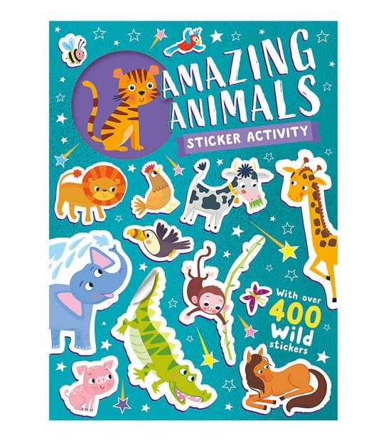 Funky Stickers: Amazing Animals
