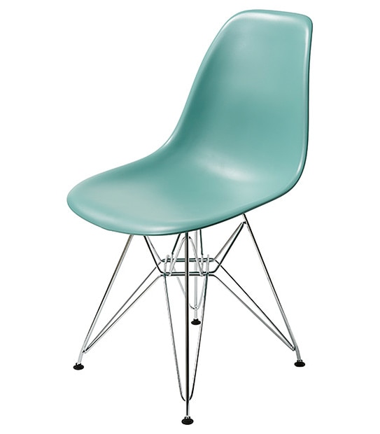 Replica Eames DSR Side Chair - Blue