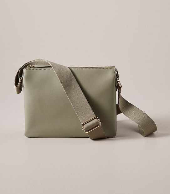 Tri Pocket Crossbody Bag