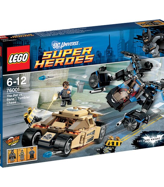 LEGO&reg; Super Heroes The Bat V Bane Tumbler Chase 76001