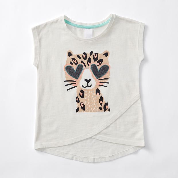 Short Sleeve Overlap T-Shirt Short Sleeve Overlap T-Shirt