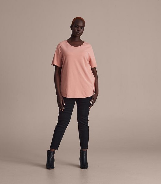 Curve Organc Cotton T-Shirt