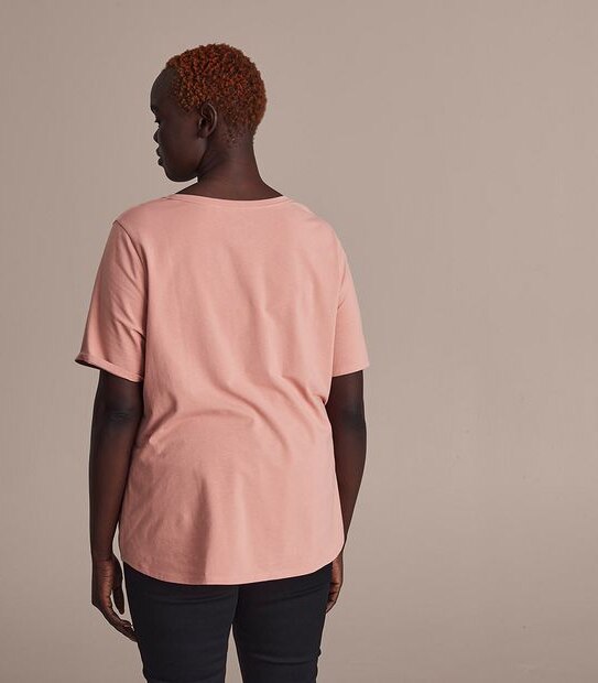 Curve Organc Cotton T-Shirt