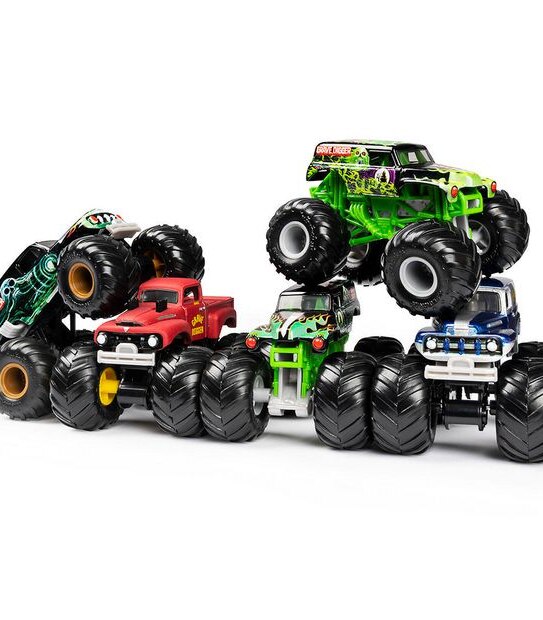 1:64 Grave Digger Evolution Retro Edition 5 Pack Exclusive