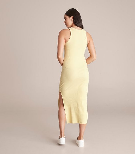 Lily Loves Rib Racer Midi Dress