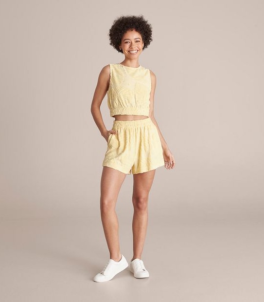 Lily Loves Terry Pull On Shorts 3 of 6