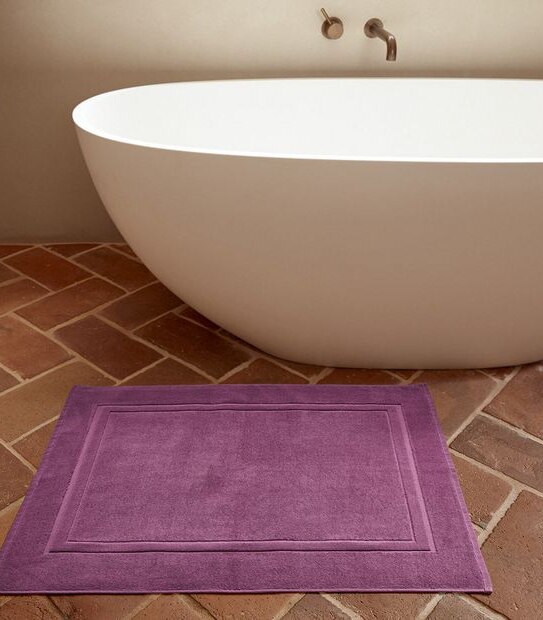 Grandeur Bath Mat - Rose