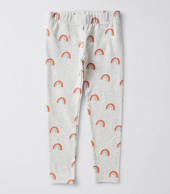 Rainbow Legging - Grey