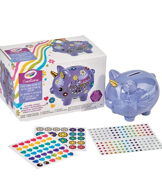 Crayola Creations Piggy Bank Design Kit
