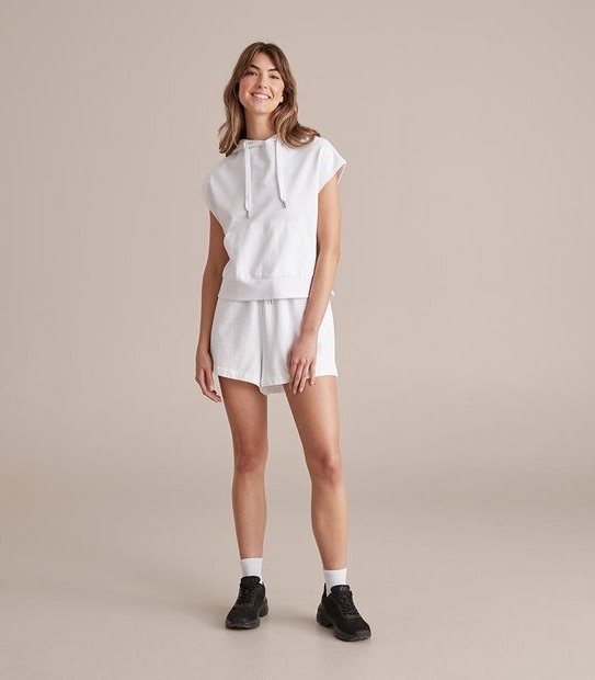Active French Terry Sleeveless Hoodie