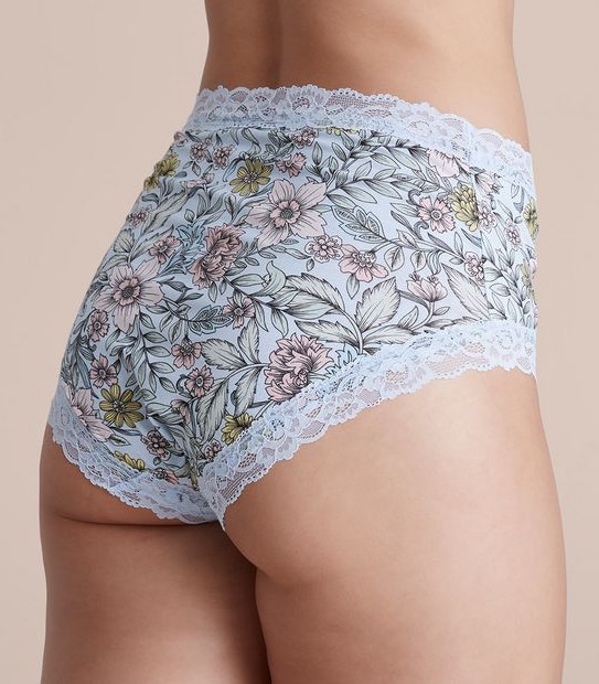 Modal and Lace Full Briefs; Style: WS5190TF