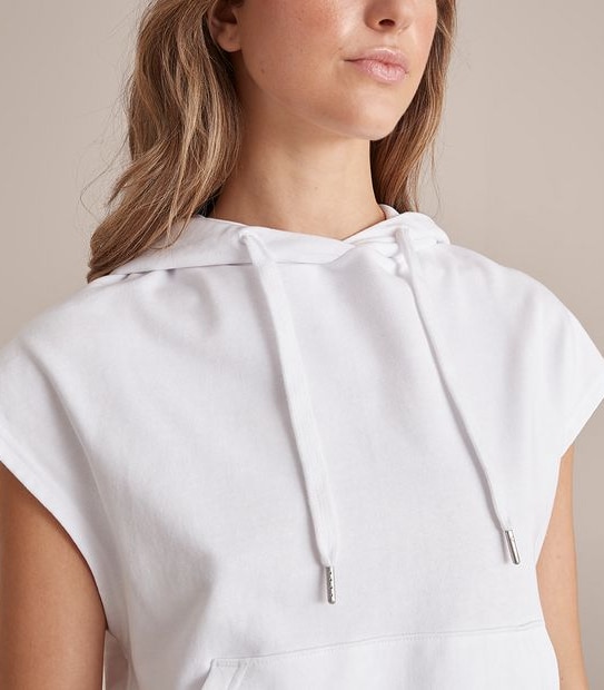 Active French Terry Sleeveless Hoodie