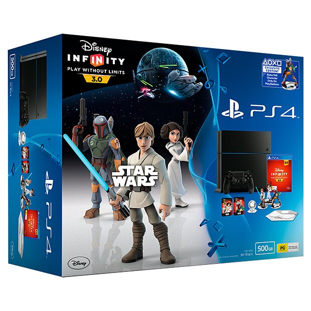 Disney Infinity 3.0 Star Wars PS4 500GB Console New C Chassis & 3