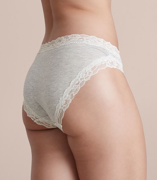 Modal and Lace Bikini Briefs; Style: WS5188TB
