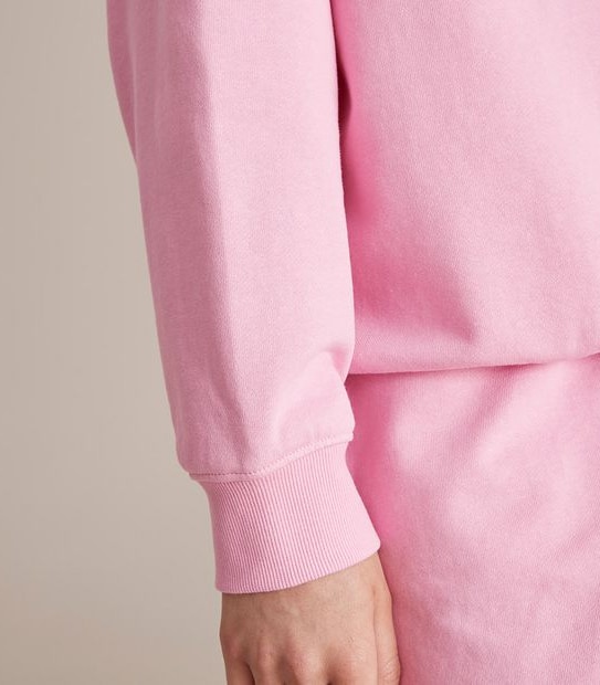 Active French Terry Long Sleeve Crew Jumper 5 of 6