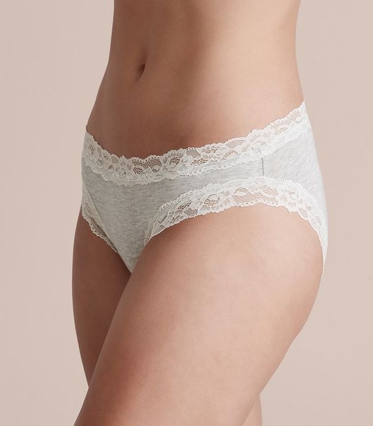 Modal and Lace Bikini Briefs; Style: WS5188TB