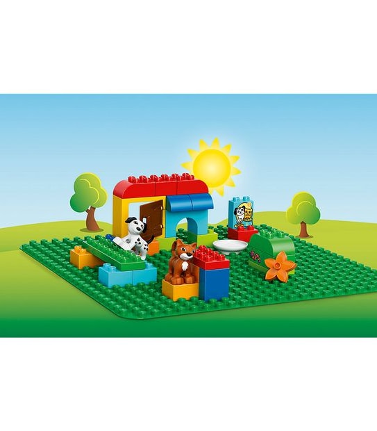 LEGO&reg; DUPLO&reg; Large Green Building Plate 2304