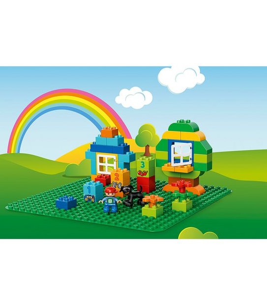 LEGO&reg; DUPLO&reg; Large Green Building Plate 2304