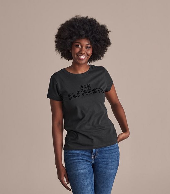 Fitted Crew Printed T-Shirt