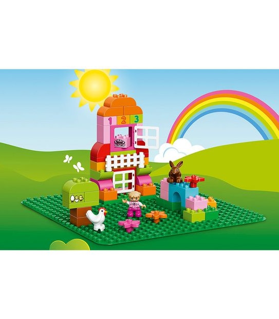LEGO&reg; DUPLO&reg; Large Green Building Plate 2304