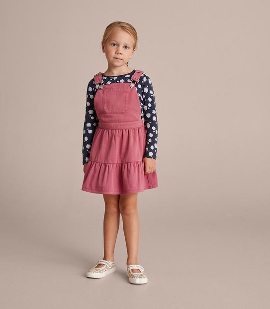 Denim Pinafore