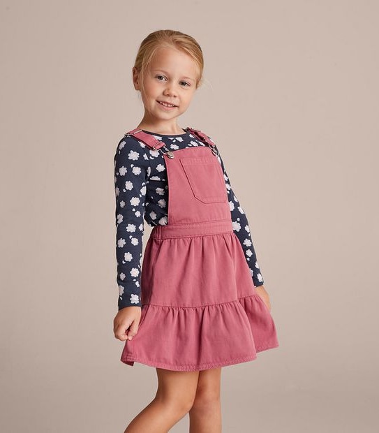 Denim Pinafore