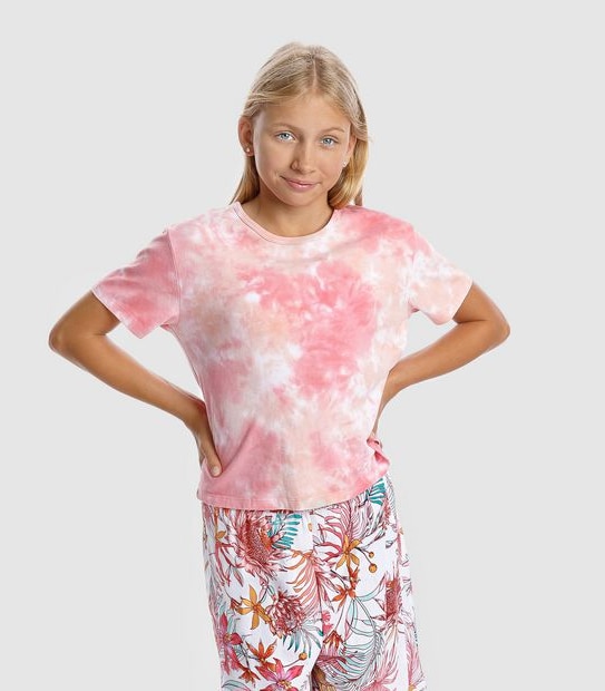 Piping Hot Tie-Dye T-shirt