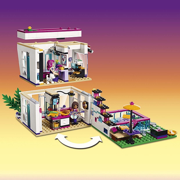 lego friends livi's pop star house target
