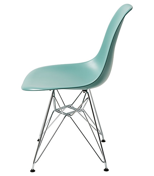 Replica Eames DSR Side Chair - Blue