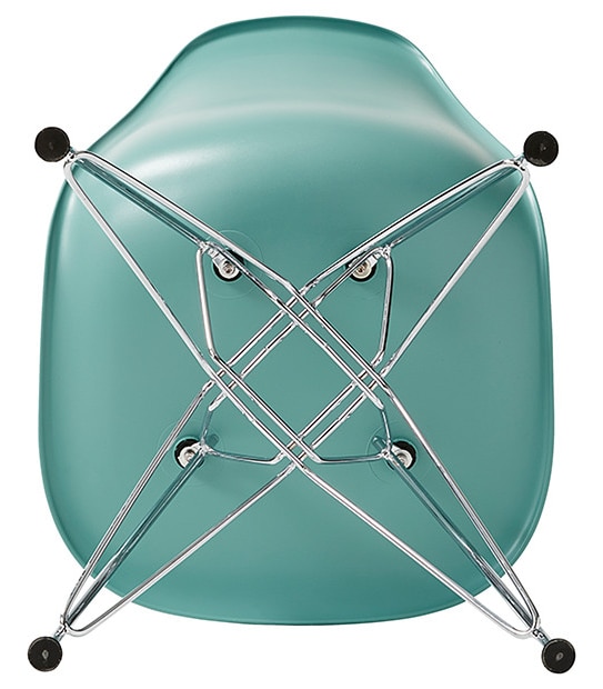 Replica Eames DSR Side Chair - Blue