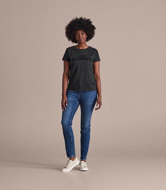 Fitted Crew Printed T-Shirt