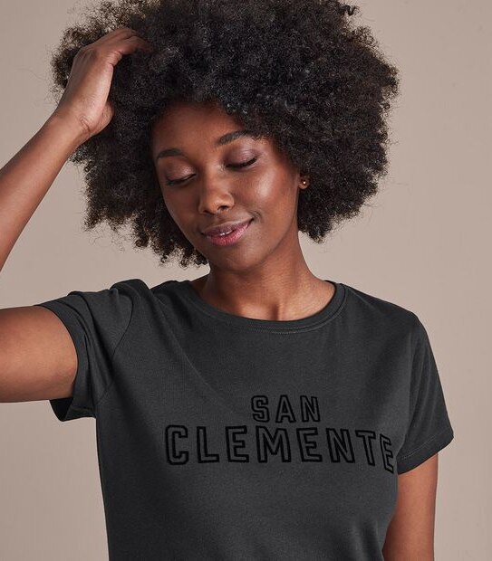 Fitted Crew Printed T-Shirt