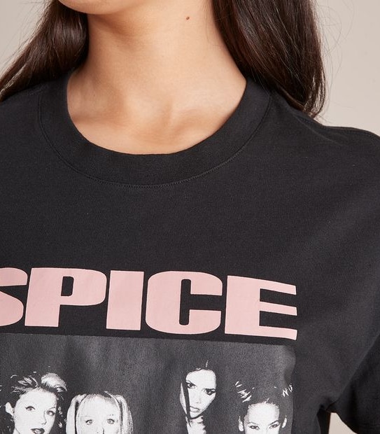 Spice Girls Crew Neck Boxy T-Shirt