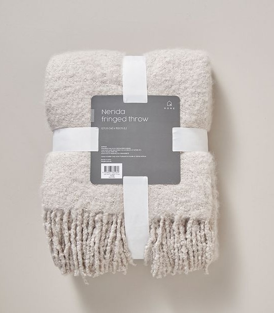 Nerida Fringed Throw