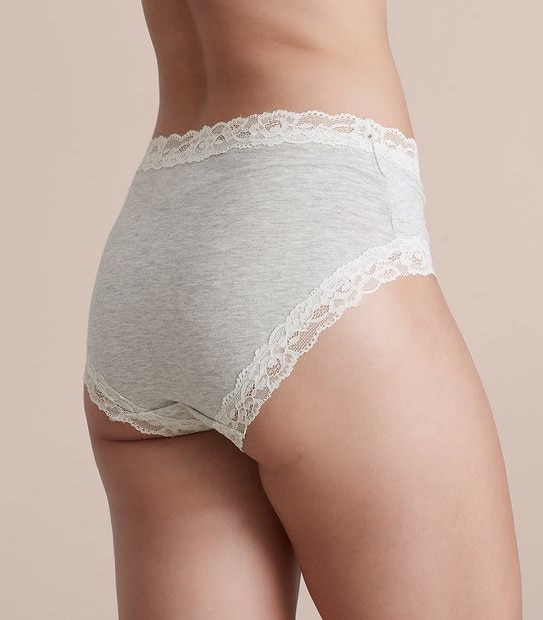 Modal and Lace Midi Briefs; Style: WS5189TF