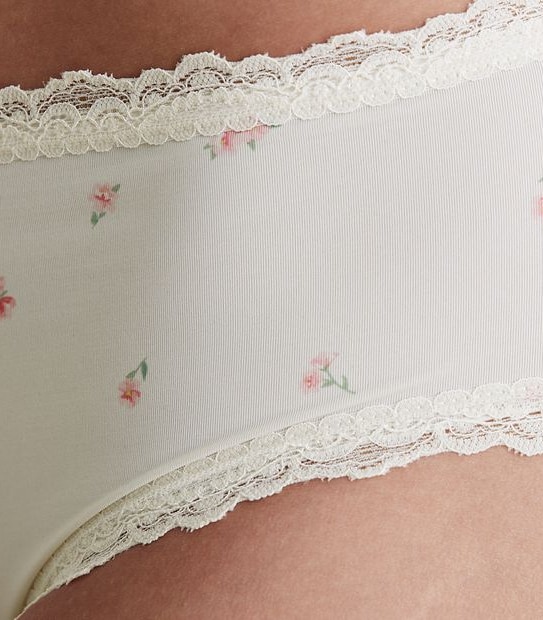 Lily Loves Recycled Micro and Lace Boyleg Briefs; Style: WS5193TL