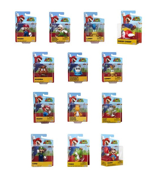 Nintendo Super Mario 2.5" Figures - Assorted*