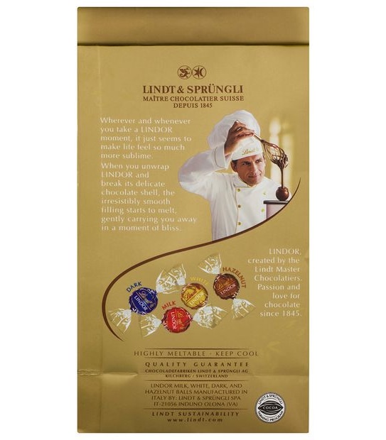 Lindt LINDOR Assorted Bag 125g