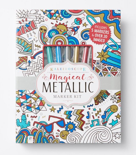 Kaleidoscope Magical Metallic Marker Kit