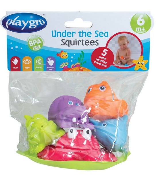 Playgro Under the Sea Squirtees