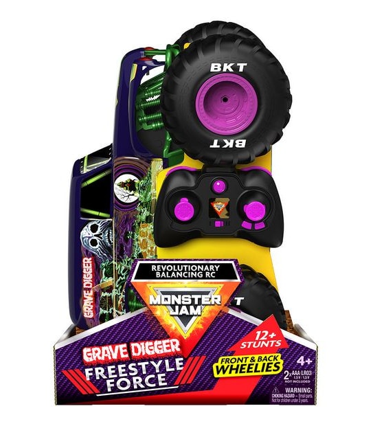 Monster Jam - Grave Digger Freestyle Force RC